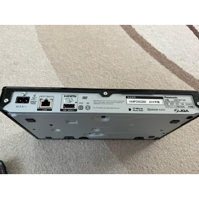 日本に パナソニック ブルーレイプレーヤー 4Kアップコンバート対応