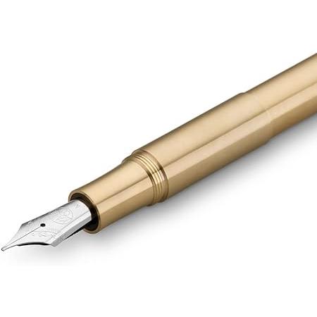 Kaweco　カヴェコ　万年筆　中字　正規輸入品　エコブラス　両用式　SPFM-BR　スプラ　M