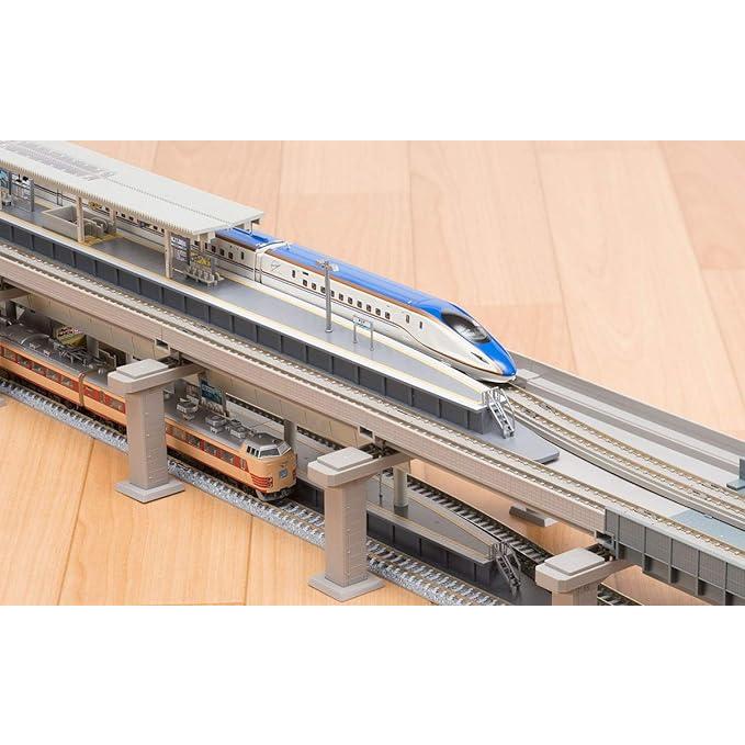 TOMIX Nゲージ 高架複線階層駅セット レールパターンHB-B 91043 鉄道模型用品 別売りの