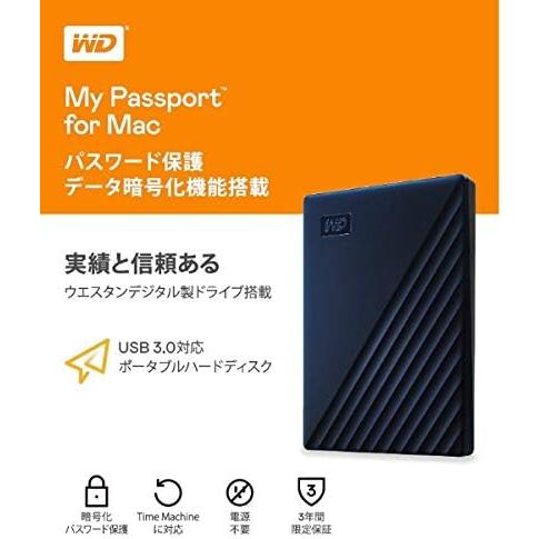 中古 IODATA WDBA2D0020BBL-JESE My Passport for Mac 2TB ブルー 【2021557382】(10868円)