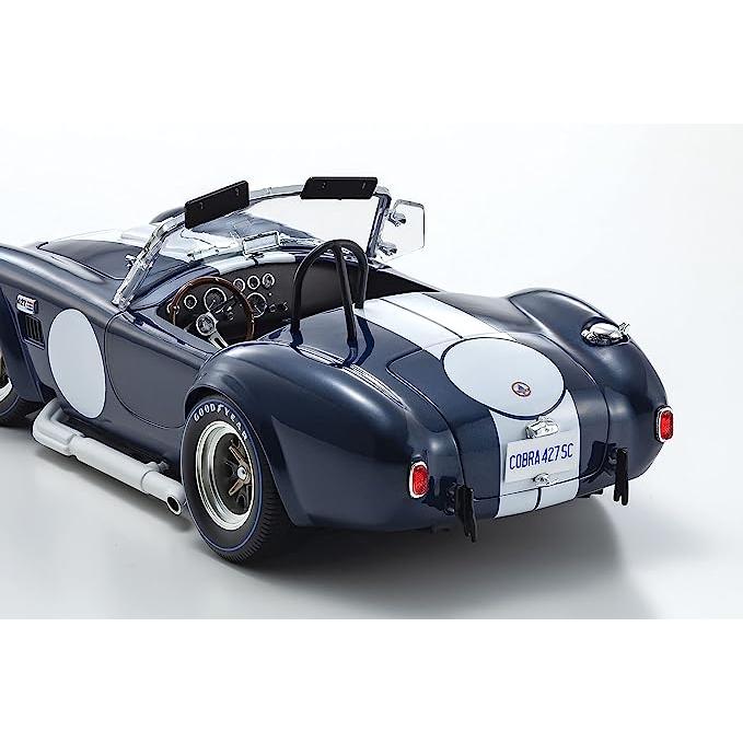 京商オリジナル 1/18 シェルビー コブラ 427 S/C ダークブルー 完成品 KS08047DBL 京商オリジナル 1/18スケール ダイキャスト製ミニカー 開閉機構付