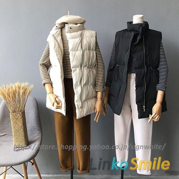 最大56 オフ ベスト レディース アウター 秋 冬 中綿 コート フェイク 無地 防寒 暖かい 防寒着 トップス 冬服 3色 7sbbagg5cbd3a2ao P1ai