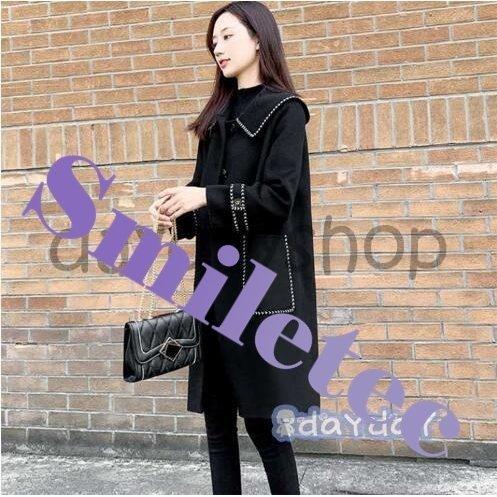 チェスターコート レディース 秋冬 40代 ロング丈 チェスターコート黒 ラシャコート チェスターコート 韓国風 アウター 通勤 着痩せ オシャレ 上品 M2iwpg5lky レディースファッション Pci Edu Pe