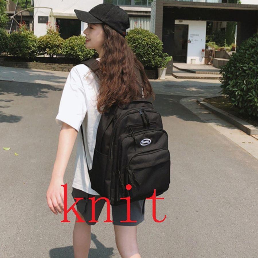 リュック レディース 通学 通勤 大容量 黒 リュックサック バックパック バッグ 多収納 大きめ かばん 女子 中学生 高校生 大学生 アウトドア 女子 韓国 Ls1104 Linko Smile 通販 Yahoo ショッピング