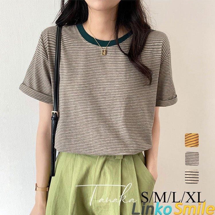 高額売筋 Uvカット シンプル 大きいサイズ 新作 カットソー 春夏 クルーネック 綿 半袖 きれいめ トップス レディース Tシャツ 韓国風 可愛い おしゃれ 白 30代 代 半袖 カラー グリーン Www We Job Com