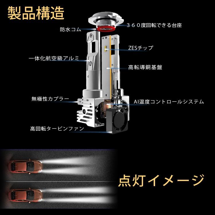 Linksauto LED H4 Hi/Lo ヘッドライト 車用 MITSUBISHI 三菱 デリカ スターワゴン バルブ 新基準車検対応 2個入り 1年保証｜linksauto｜06