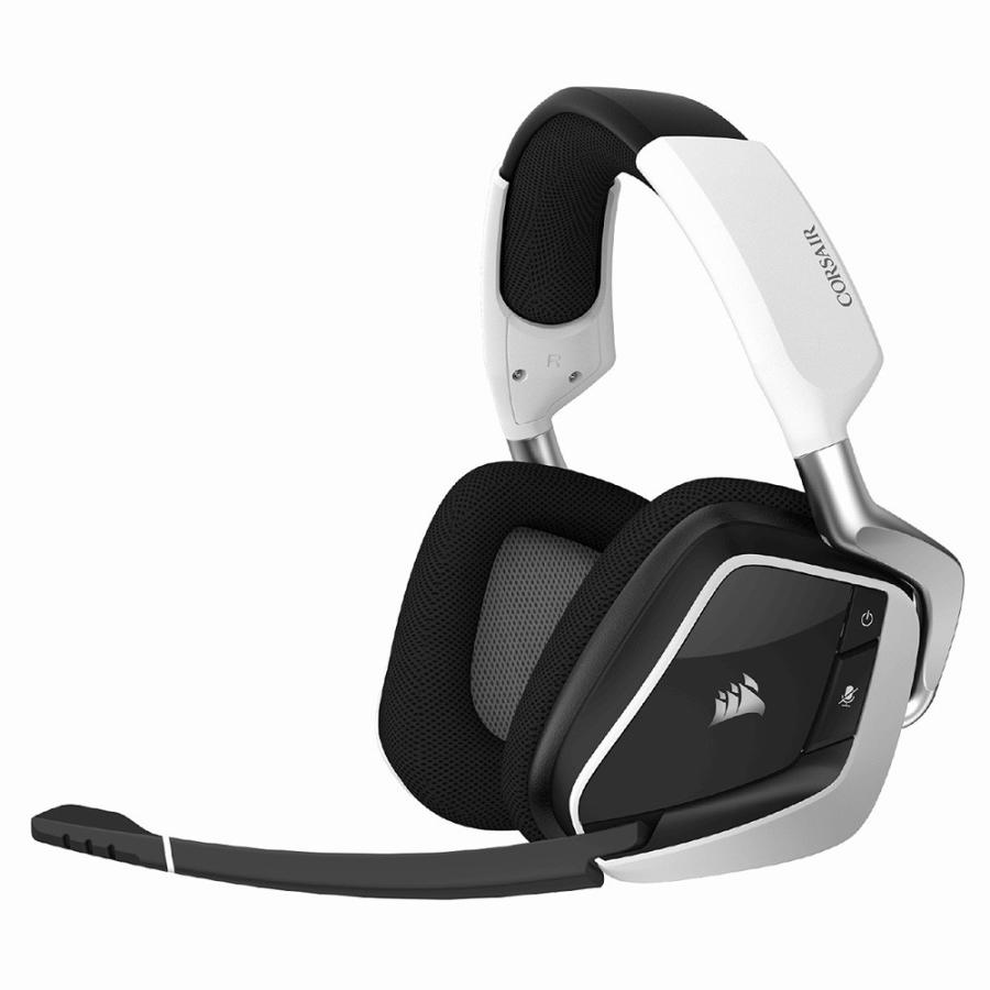 Corsair 50mmネオジウムドライバ搭載ワイヤレスゲーミングヘッドセット Void Pro Rgb Elite Wireless White Ca Ap ホワイト 3300s Ca Ap リンクスダイレクト 通販 Yahoo ショッピング