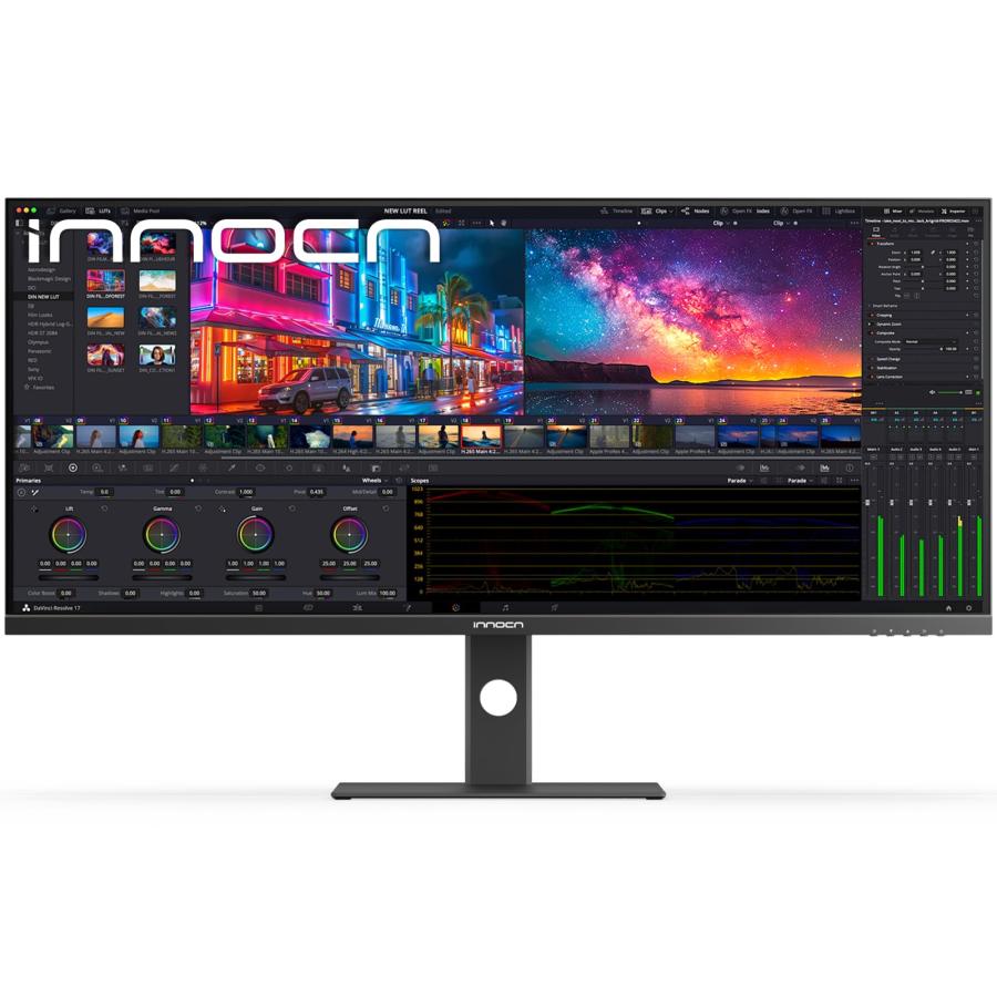 5K2K 曲面型ウルトラワイド(5120×2160)/Nano IPS INNOCN 40インチ 5K2K(5120×2160) 100Hz対応 21:9 ウルトラワイド