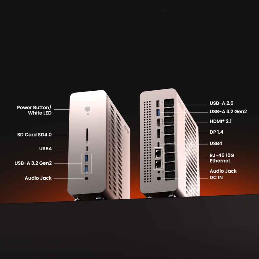 MINIX ER939-AI Pro ミニPC AMD Ryzen AI Max+ 395 メモリ128GB