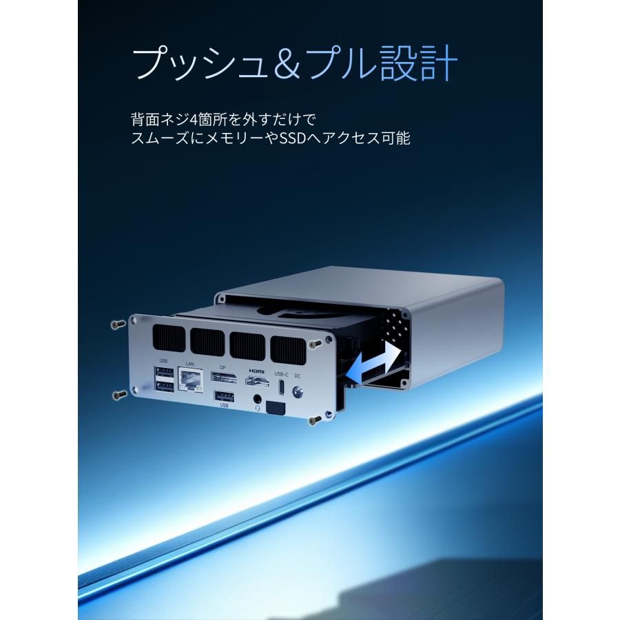 【緊急値下】WIN7/一体型/大容量1Tb/メモリ4G JWAWAKEN JW-LS5 ミニPC AMD Ryzen AI 9 HX 470 メモリ32GB ストレージ