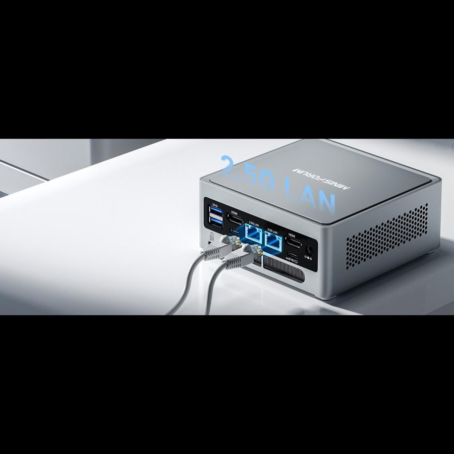 MINISFORUM ミニPC NAB5R メモリ16GB/32GB ストレージ512GB/1TB Intel