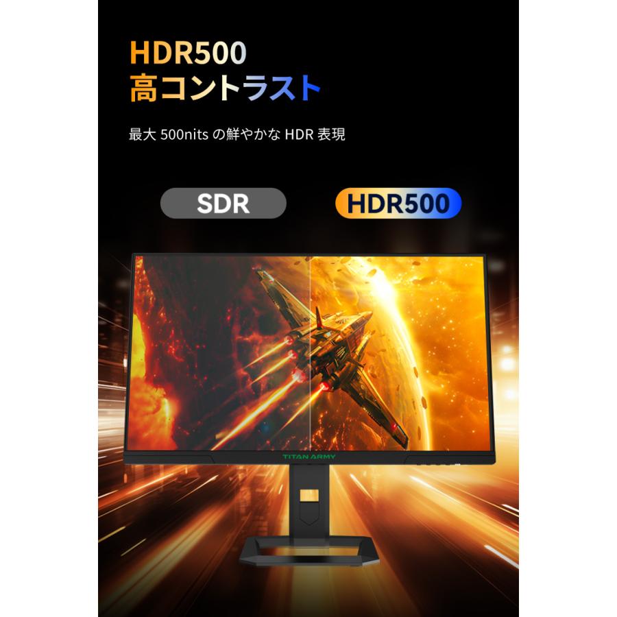 TITAN ARMY ゲーミングモニター P2710R-MAX 27インチ 180Hz WQHD