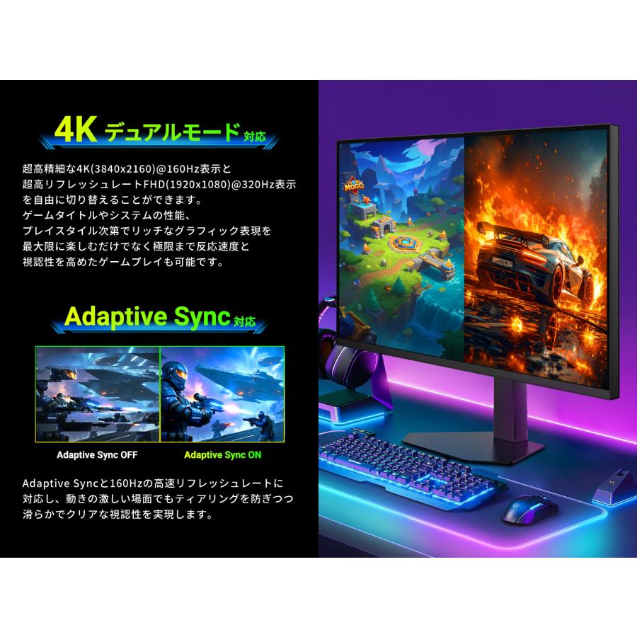 TITANARMY P326MV MAX [32型 4K 160Hz] Amazon.co.jp: TITAN ARMY 32
