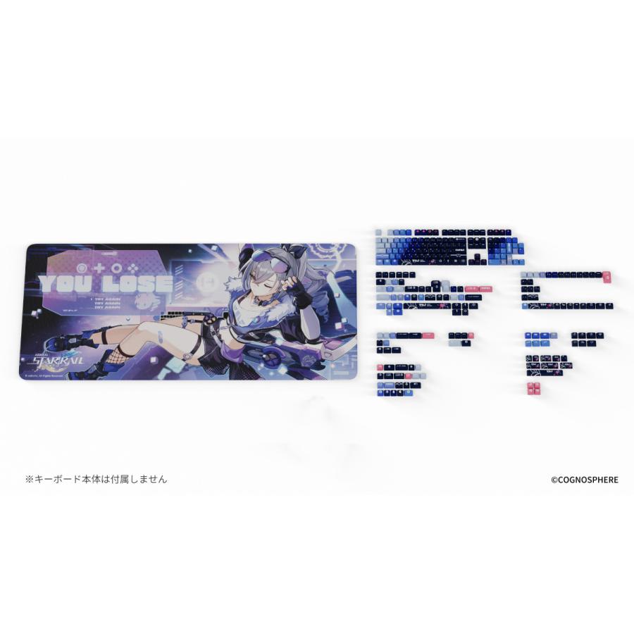 HYTE マウスパッド Silver Wolf「崩壊スターレイル」コラボ 限定キー  