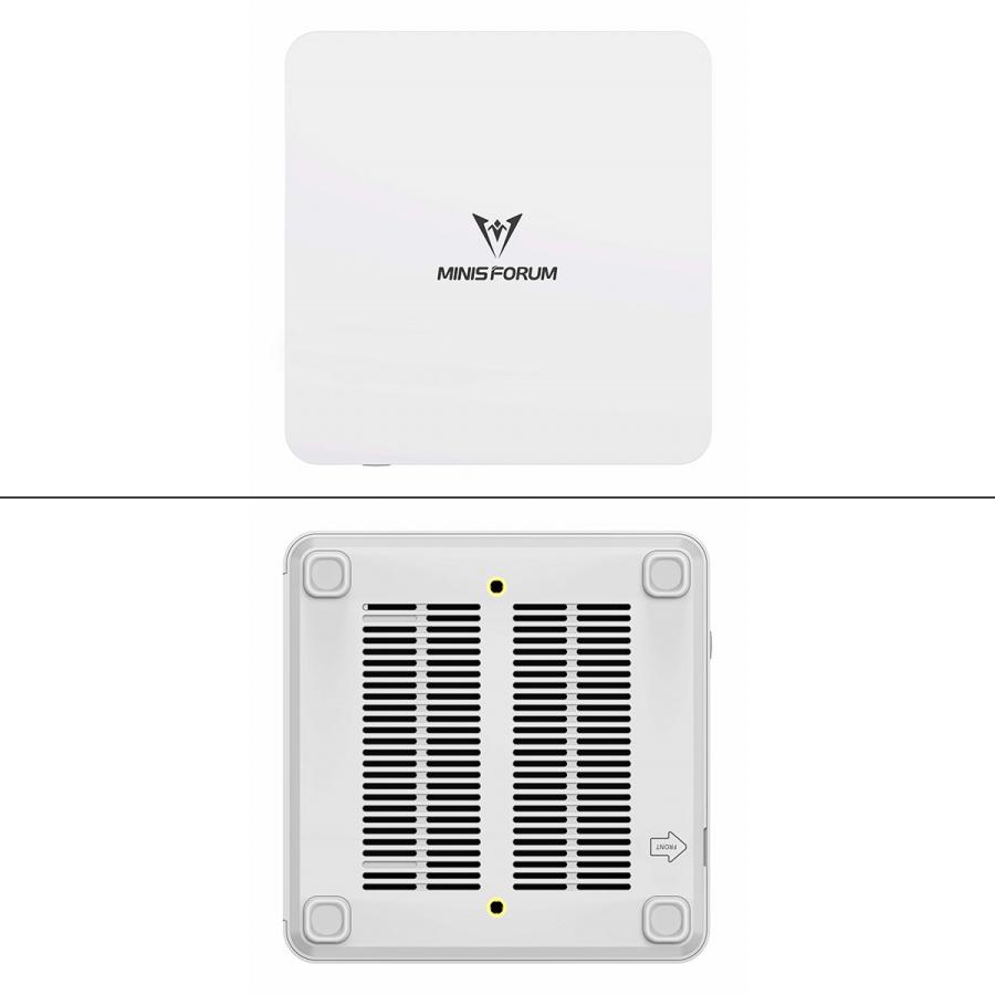 MINISFORUM UN1265W ミニPC ホワイト デスクトップパソコン UN1265W UN1265W-32/1T-W11Pro(12650H