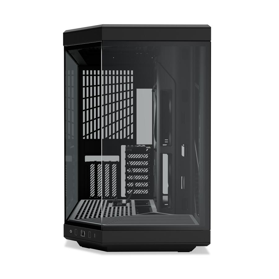HYTE PCケース Y70 ブラック 独自のピラーレス式パノラマ強化 HYTE PCケース Y70 ブラック 独自のピラーレス式パノラマ強化
