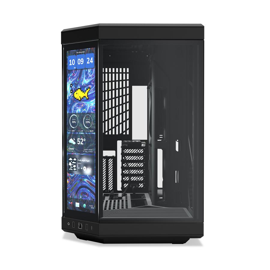 HYTE PCケース Y70 Touch Infinite ブラック 14.9インチ タッチ