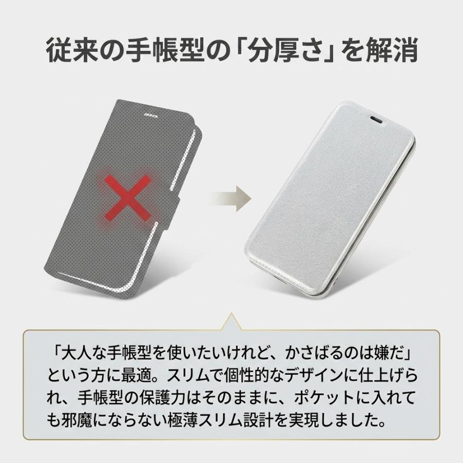 iPhoneケース 手帳型 クリア iPhone 17 16e 16 15 14 13 12 11 Pro