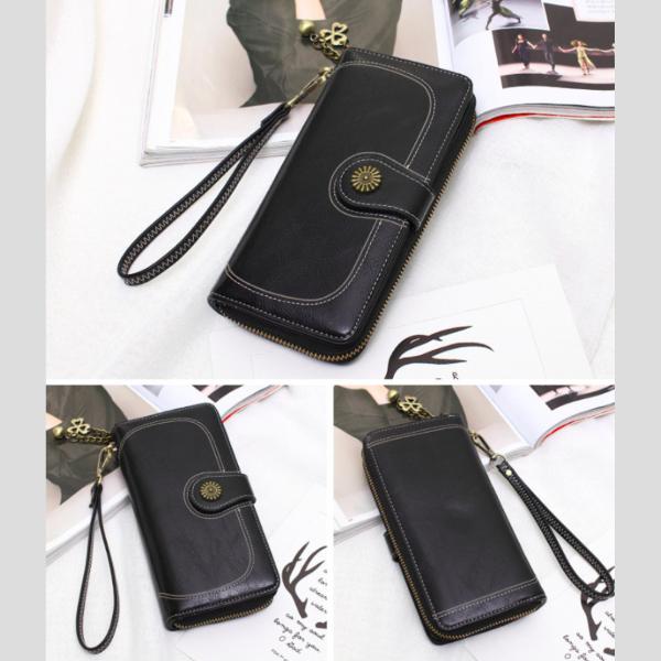 レディース 長財布 財布 革 大容量 カード入れ ポケット 多数 使い