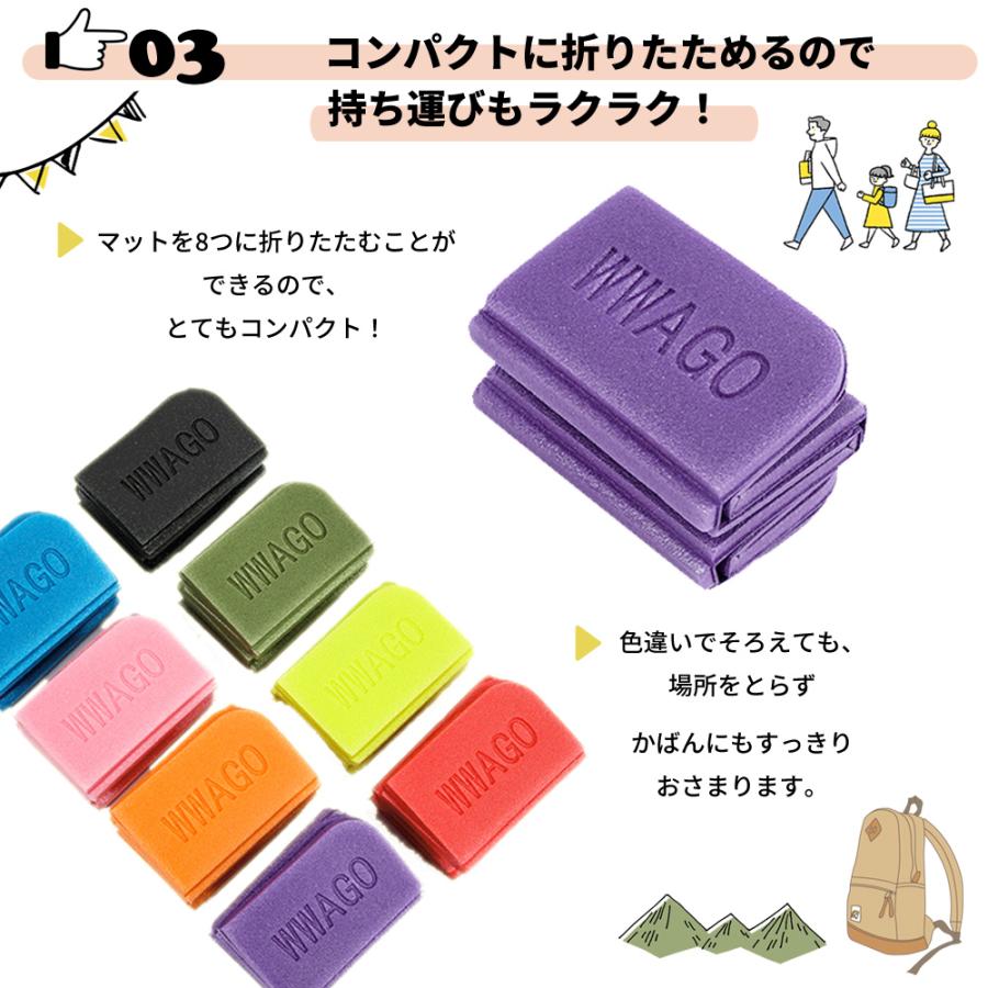 緑 サウナマット 折りたたみ レジャーシート クッション コンパクト 座布団 シートクッション 北欧 折りたたみ 座布団 アウトドア サウナマット