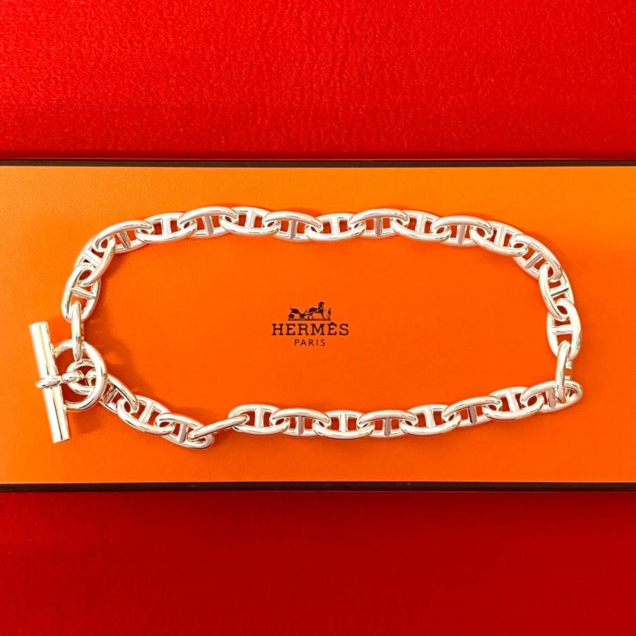 HERMES（エルメス） ほぼ未使用品 シェーヌダンクル GM29 シルバー925
