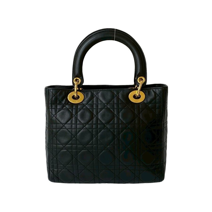 極 美品 Christian Dior ディオール レディディオール カナージュ