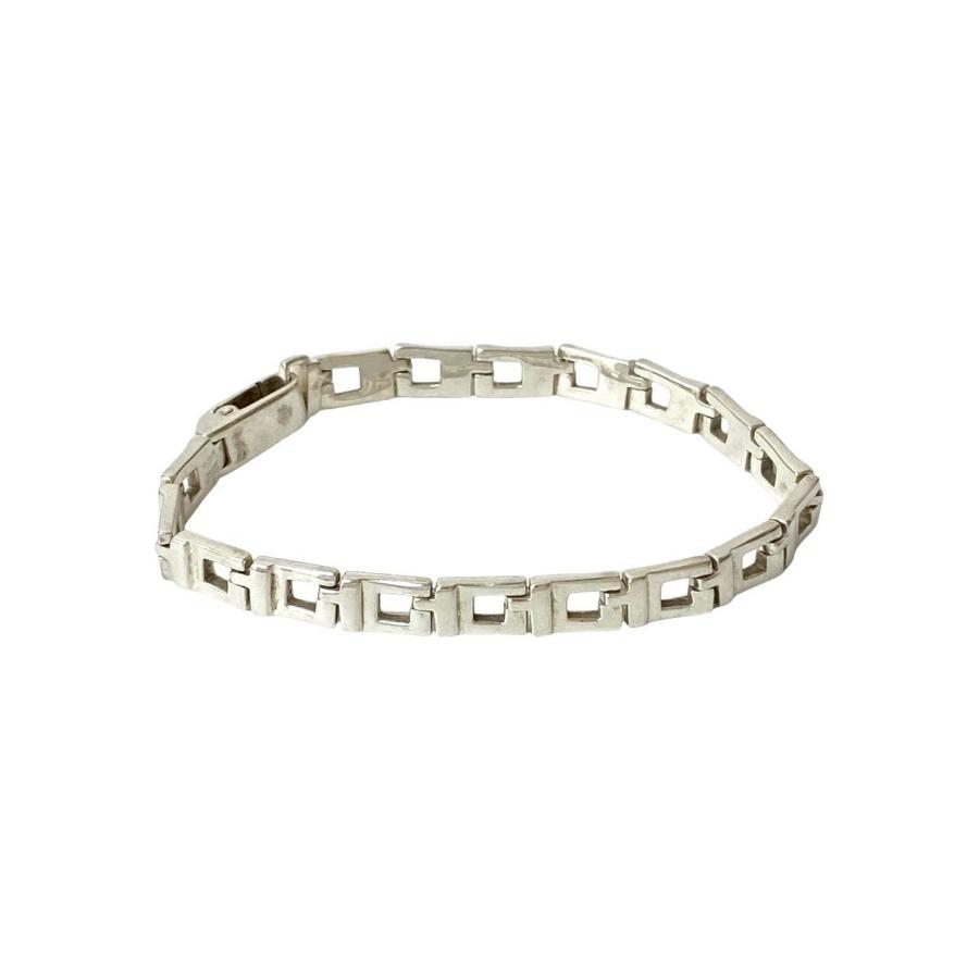 GUCCI（グッチ） 極 美品 希少品 G シェイプリンク ロゴ シルバー925 