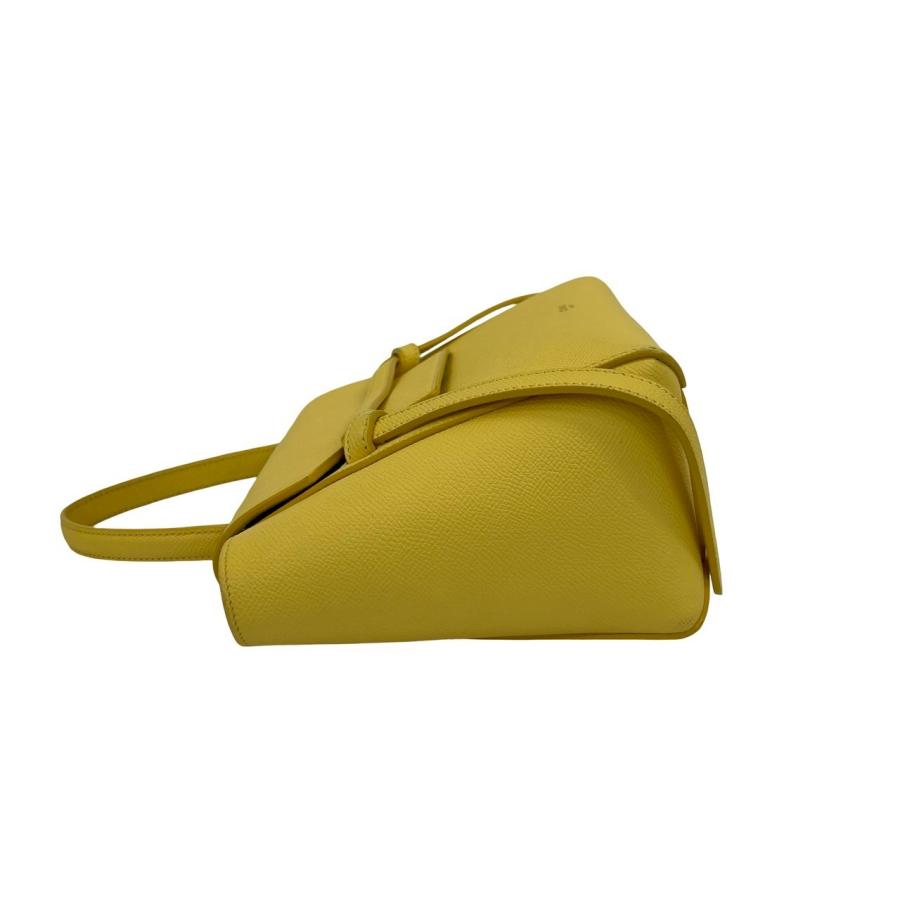 CELINE（セリーヌ） 極 美品 ベルトバッグ ナノ レザー 本革 2way 