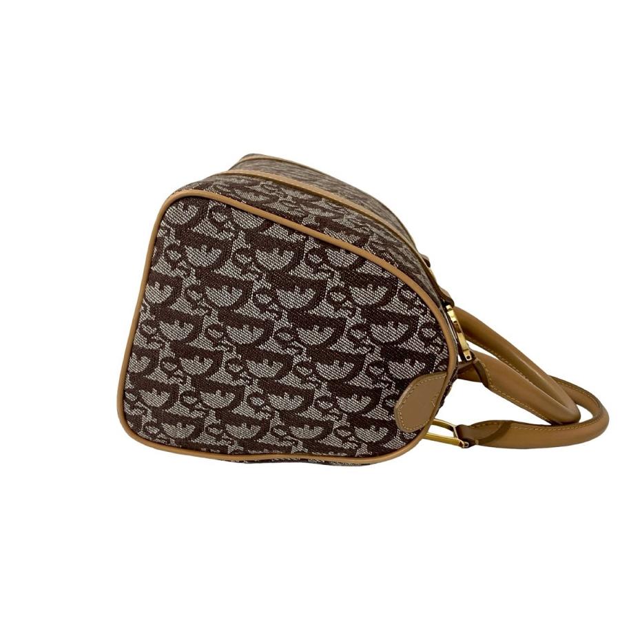 極 美品 Christian Dior クリスチャンディオール トロッター柄 レザー