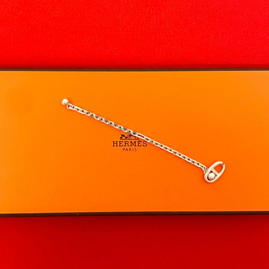 HERMES 極 美品 希少品 エルメス シェーヌダンクル チャーム