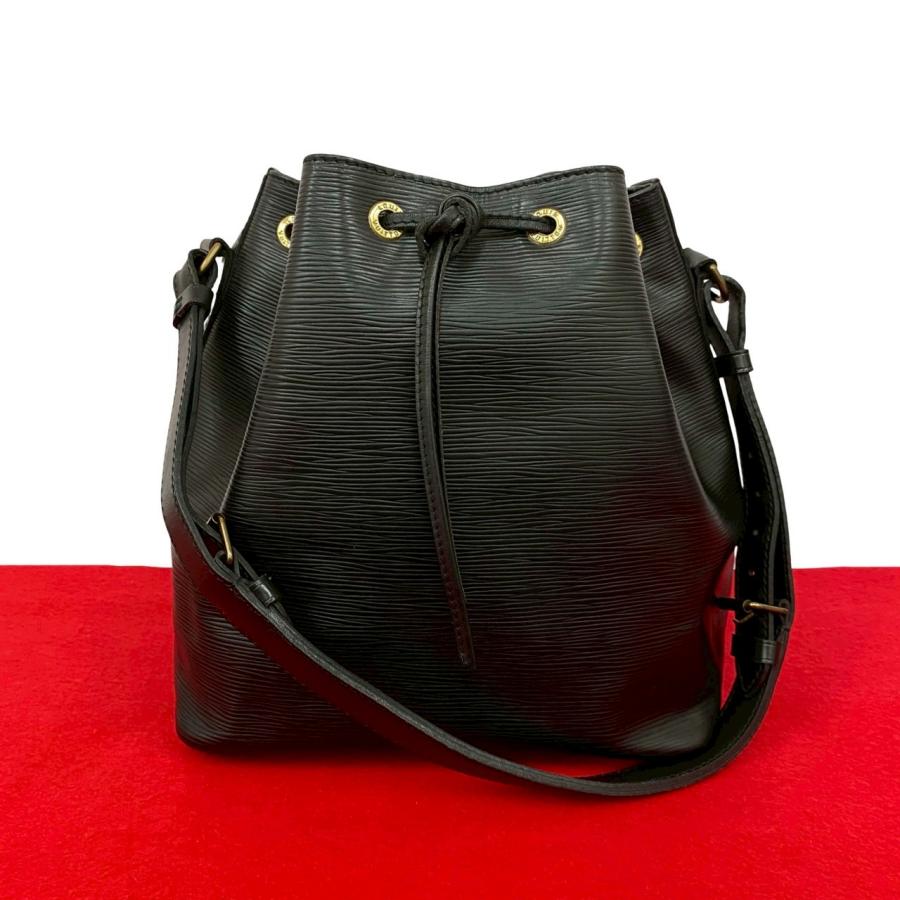 極美品ルイヴィトン エピ トートバッグ ブラック本革ノワール保存袋