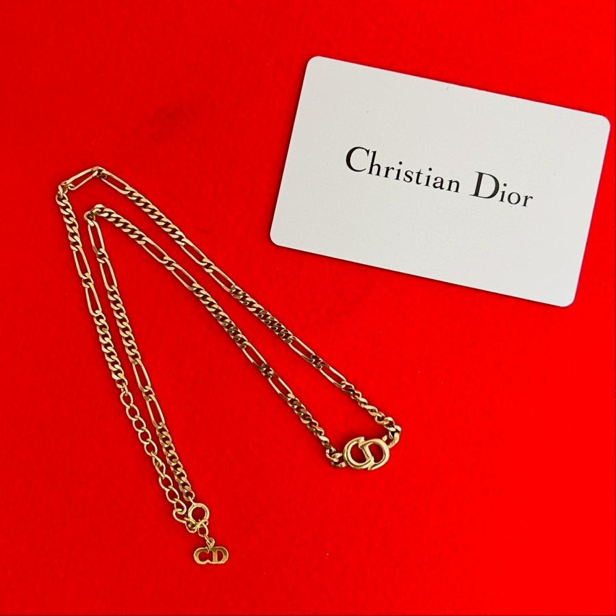 極 美品 Christian Dior クリスチャンディオール CD ロゴ モチーフ 