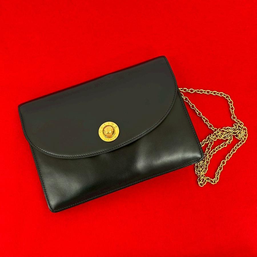 【美品】希少Celine セリーヌ　ショルダーバッグ　スターボール　ビンテージ CELINE セリーヌ スターボール レザー 2way トップハンドル ショルダー