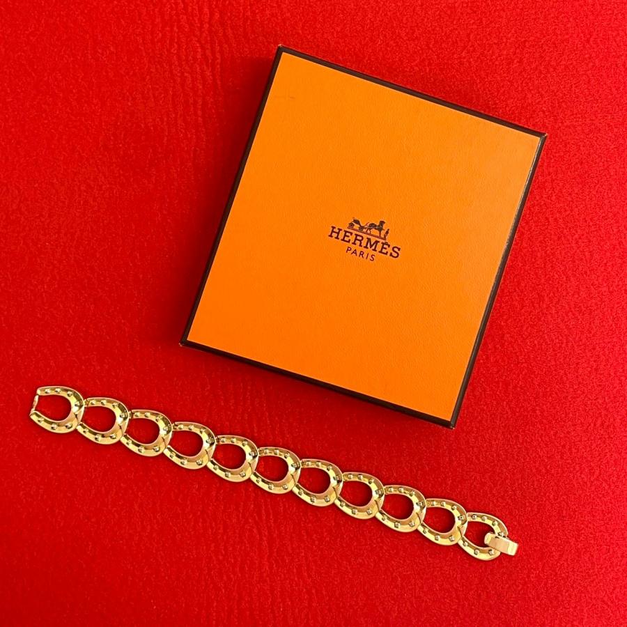 HERMES（エルメス） 極 美品 箱付き ホースシュー モチーフ
