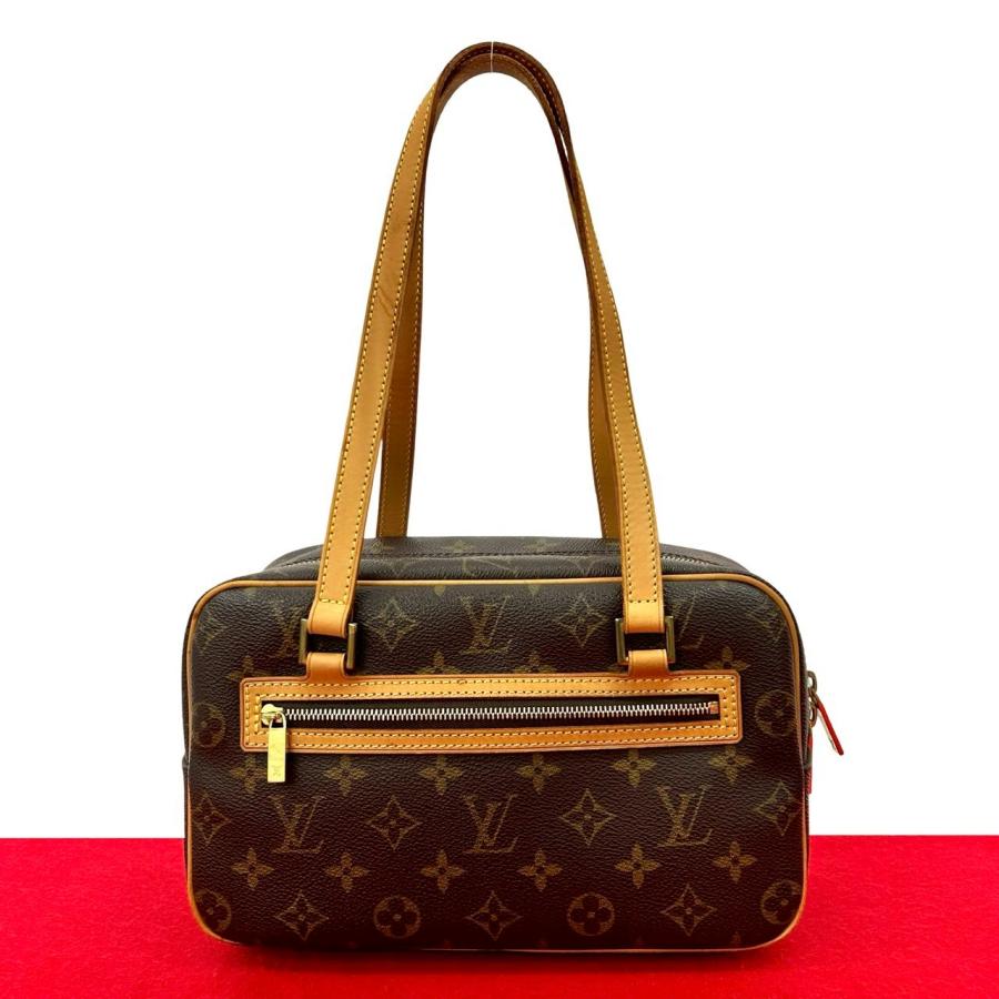 【極美品】ルイヴィトン モノグラム シテ MM ハンドバッグ ショルダーバッグ LOUIS VUITTON（ルイ・ヴィトン） 極 美品 シテ MM モノグラム レザー