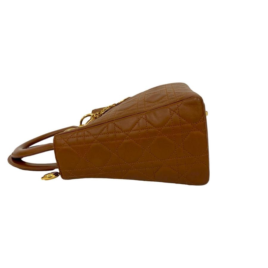 極 美品 Christian Dior ディオール レディディオール カナージュ