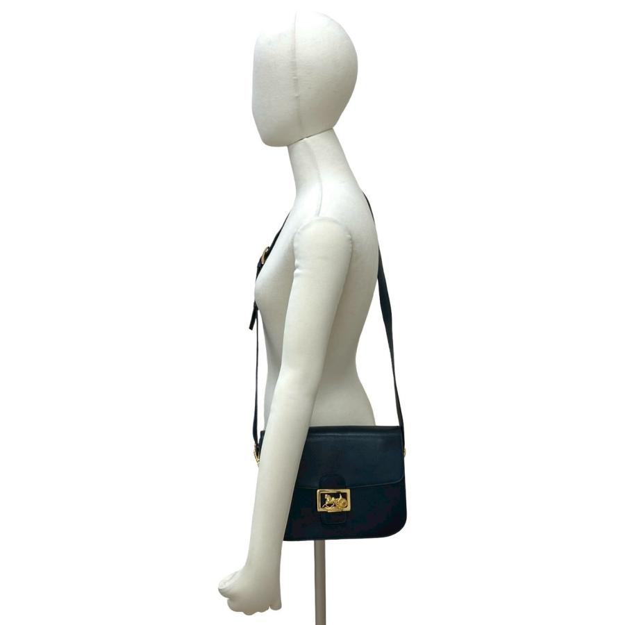 CELINE（セリーヌ） 極 美品 袋付き ヴィンテージ ロゴ 馬車金具