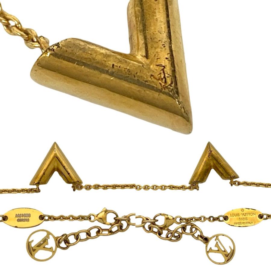 ルイヴィトン エセンシャルV ネックレス 【極美品】 LOUIS VUITTON（ルイ・ヴィトン） 極 美品 希少品 エッセンシャルV