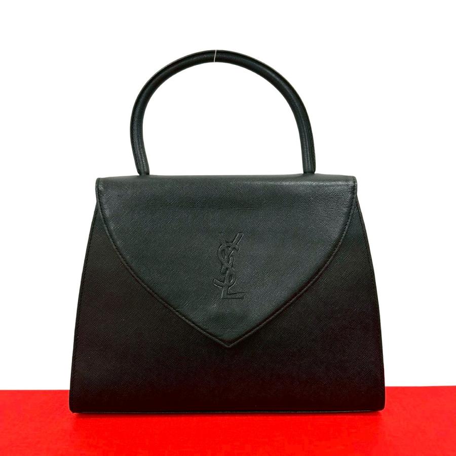 極美品Yves Saint Laurent イヴサンローラン ハンドバッグ Yves Saint Laurent（イヴ・サンローラン） 極 美品 ヴィンテージ YSL