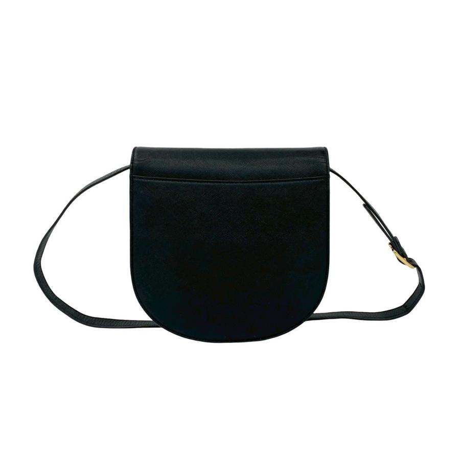 Yves Saint Laurent 黒 レザー ショルダーバッグ Yves Saint Laurent（イヴ・サンローラン） 極 美品 イヴ サンローラン