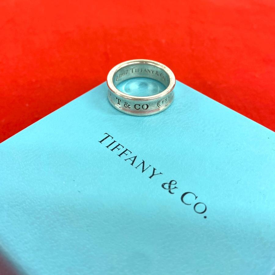 TIFFANY&Co.（ティファニー） 極 美品 ナロー リング シルバー925 指輪