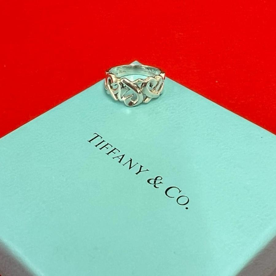 TIFFANY&Co.（ティファニー） 極 美品 ラビングハート リング シルバー