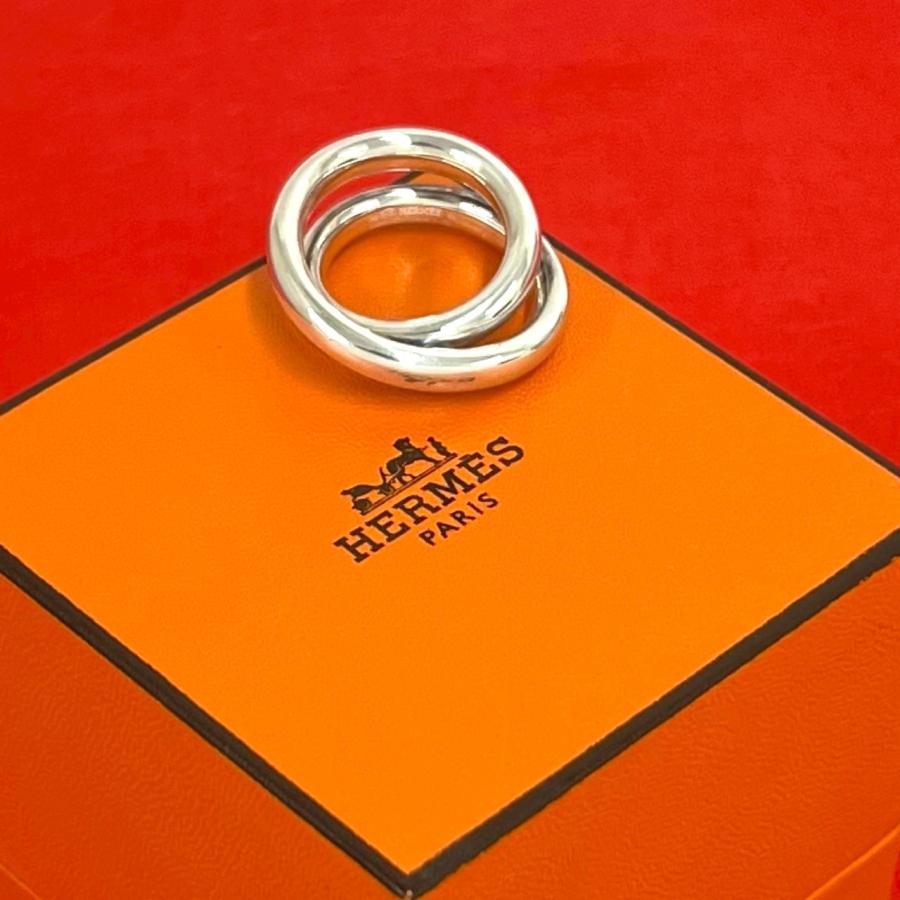 HERMES（エルメス） 極 美品 箱付き ヴェルティージュ リング シルバー 