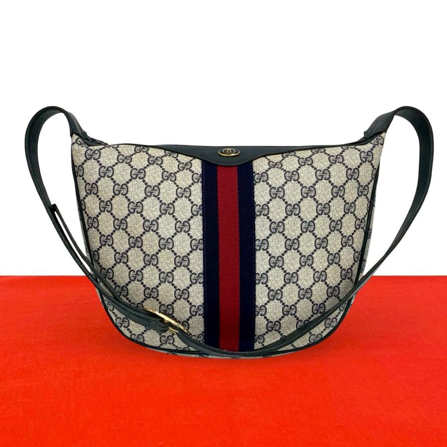 GUCCI（グッチ） 極 美品 オールドグッチ シェリーライン GG ロゴ 柄