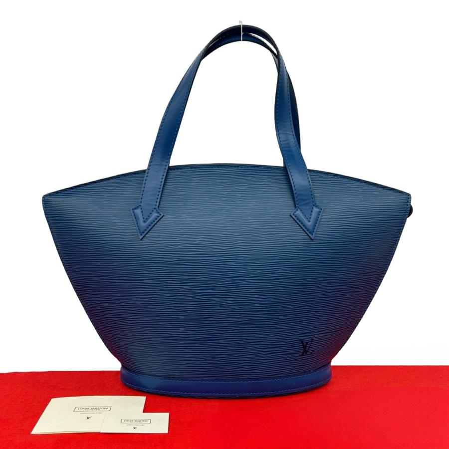 LOUIS VUITTON エピ サンジャック ブルー ハンドバッグ LOUIS VUITTON（ルイ・ヴィトン） ほぼ未使用 ヴィンテージ サン