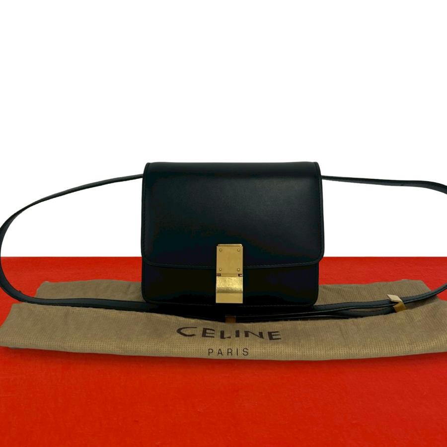CELINE（セリーヌ） 極 美品 袋付き クラシックボックス レザー 本革 