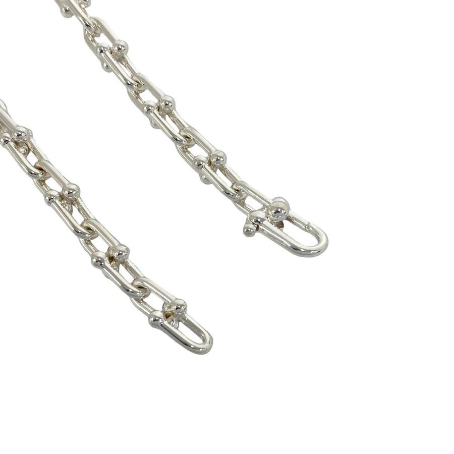 新品 超激レア ハードウェア ネックレス レディースン シルバー TIFFANY&Co.（ティファニー） 極 美品 ハードウェア スモールリンク
