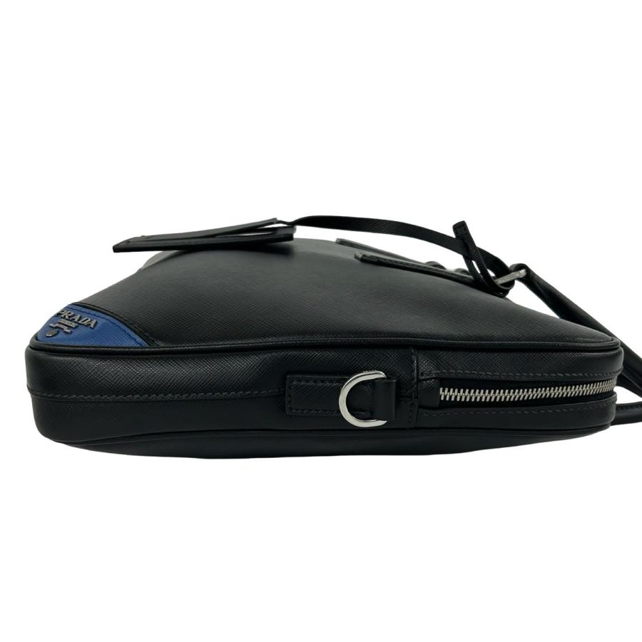 PRADA（プラダ） 極 美品 希少品 ロゴ サフィアーノ レザー 本革 2way