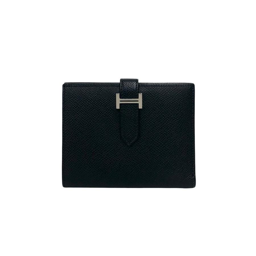 HERMES（エルメス） 極 美品 箱付き U 刻印 ベアン コンパクト ヴォー