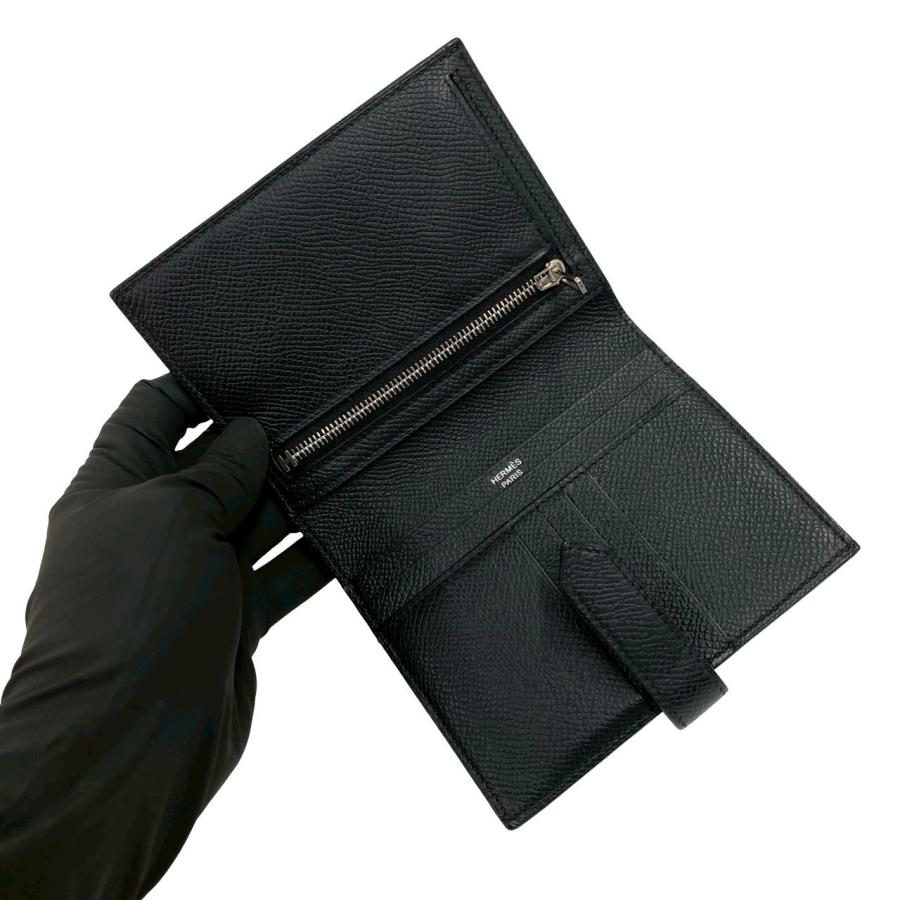HERMES（エルメス） 極 美品 箱付き U 刻印 ベアン コンパクト ヴォー